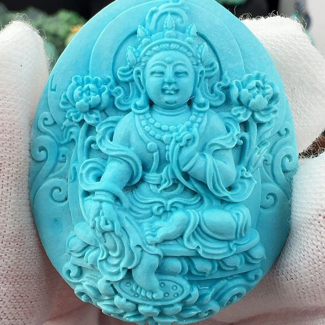 绿松石未镶嵌绿松石主播万丽