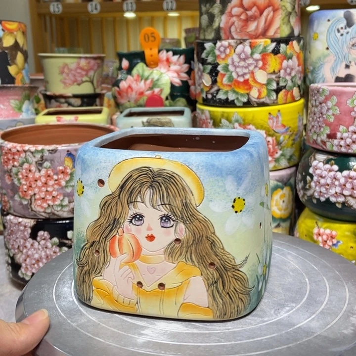 景德镇艺术手绘作品