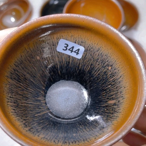 茶盏原矿原釉柴烧建盏