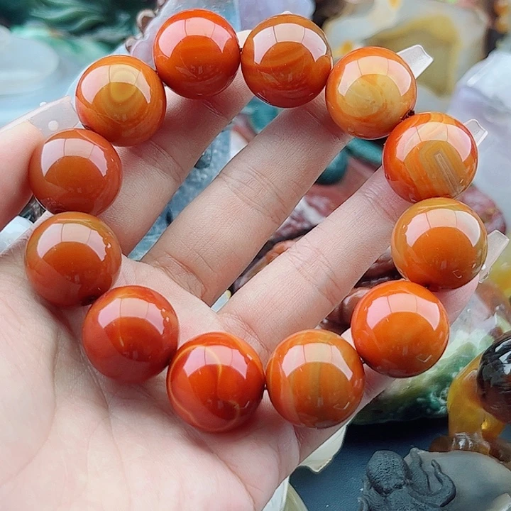 天***镜手饰玛瑙未镶嵌吊坠