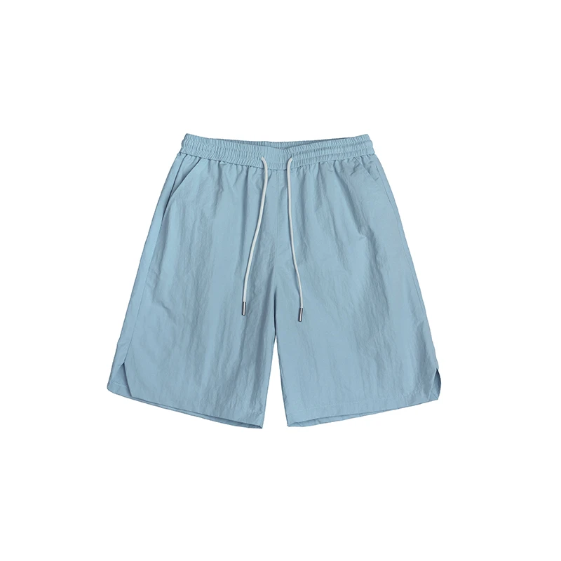 短裤夏季男士户外防水尼龙短裤时尚百搭盐系少年感
