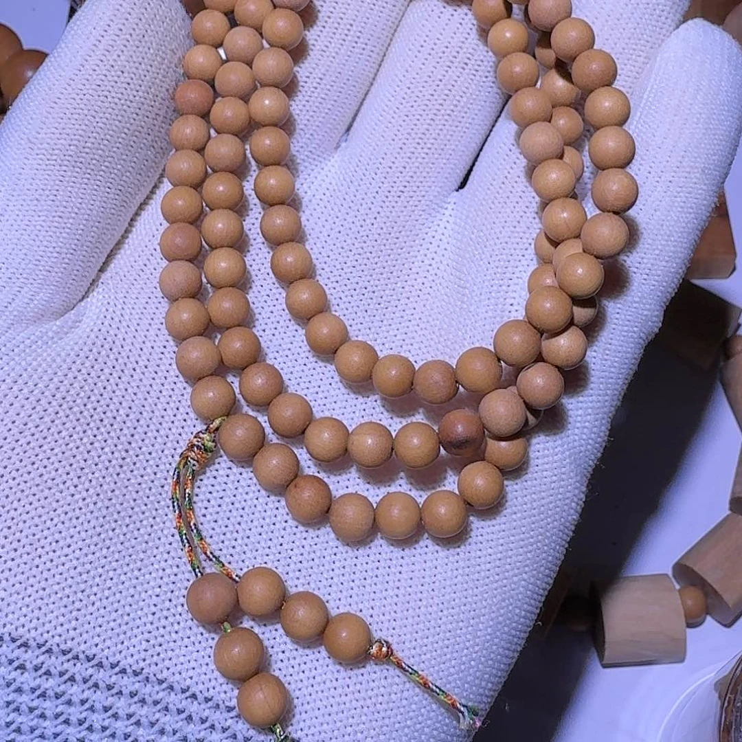 檀香木迈索尔老山檀香0.6×108黄肉顺纹