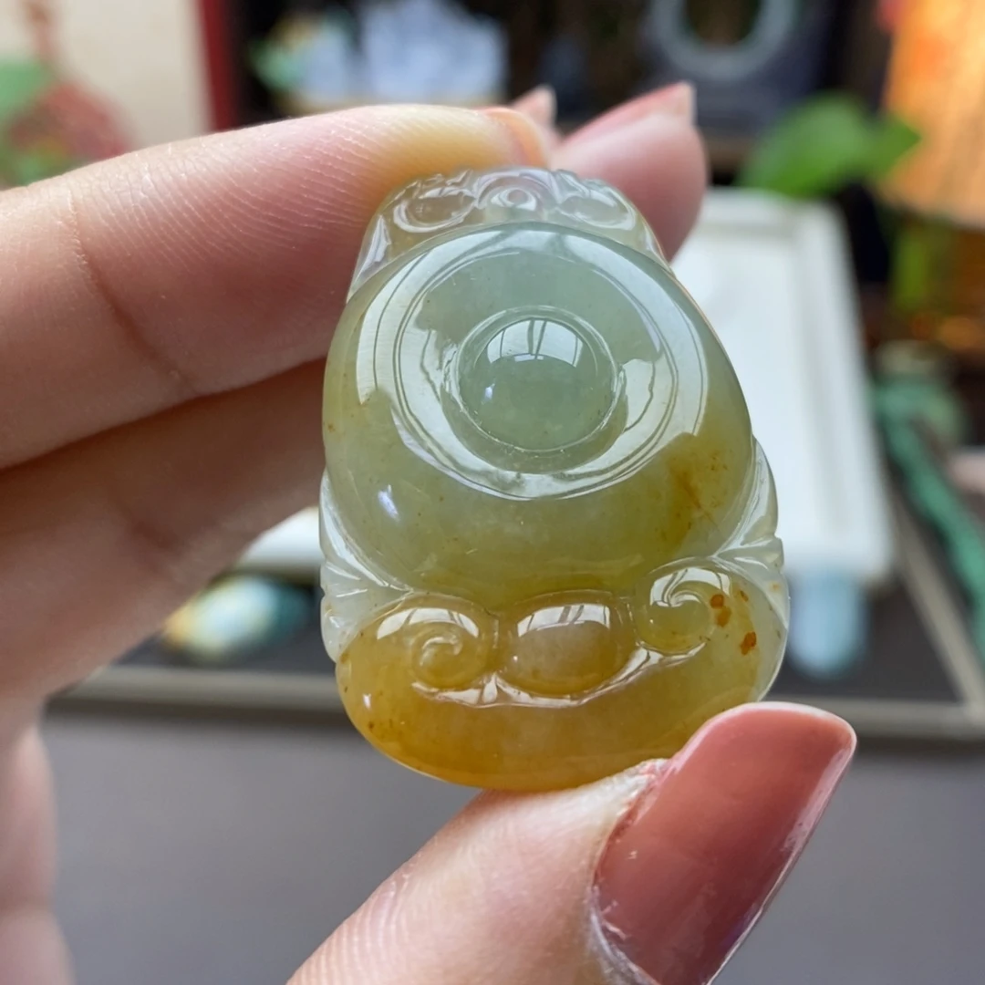 翡翠未镶嵌颈饰吊坠21