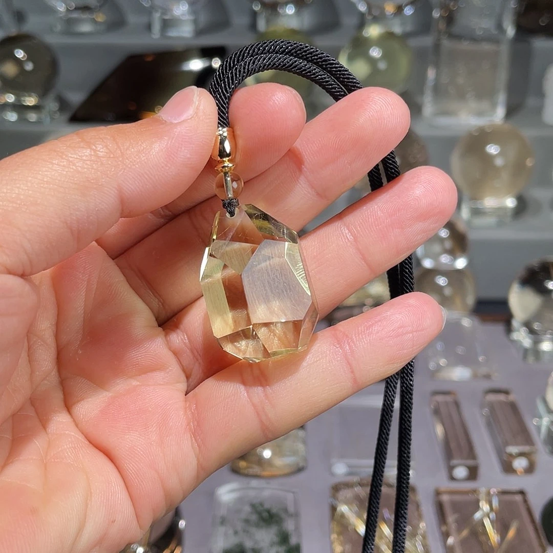 水晶水晶挂件未镶嵌单*