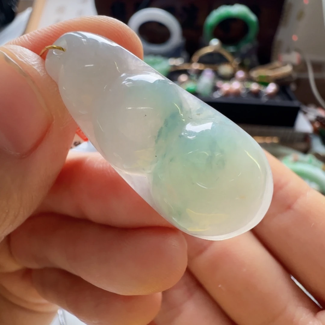 翡翠未镶嵌颈饰翡翠120