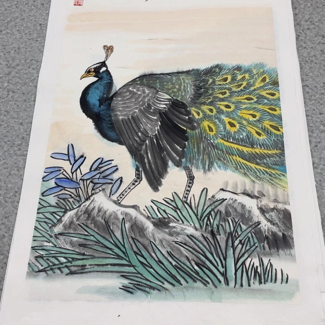 国画2平尺国画作品