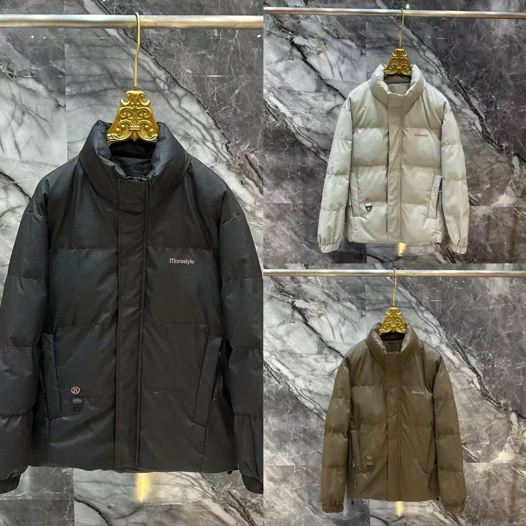 【F】冬季潮流立领时尚百搭皮面免洗加厚防寒服【AA】88610【无水洗唛】