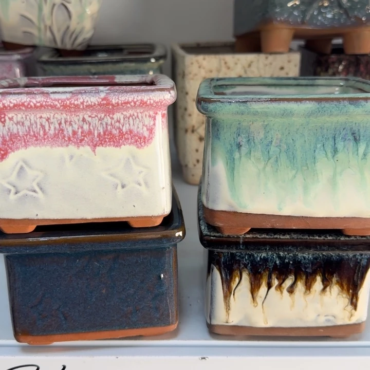 紫砂花盆口12高8，1111111