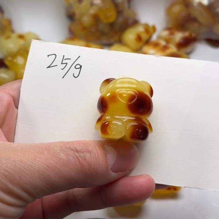 琥珀颈饰未镶嵌琥珀蜜蜡