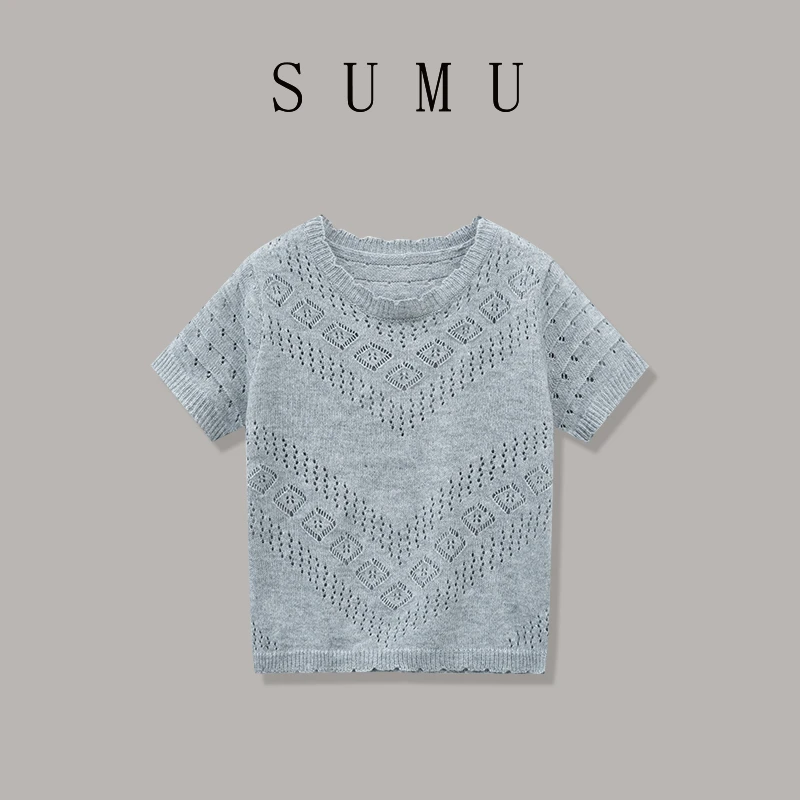 宿慕SUMU 女款针织衫 3-10 春季2025新款时尚百搭针织衫M000NS