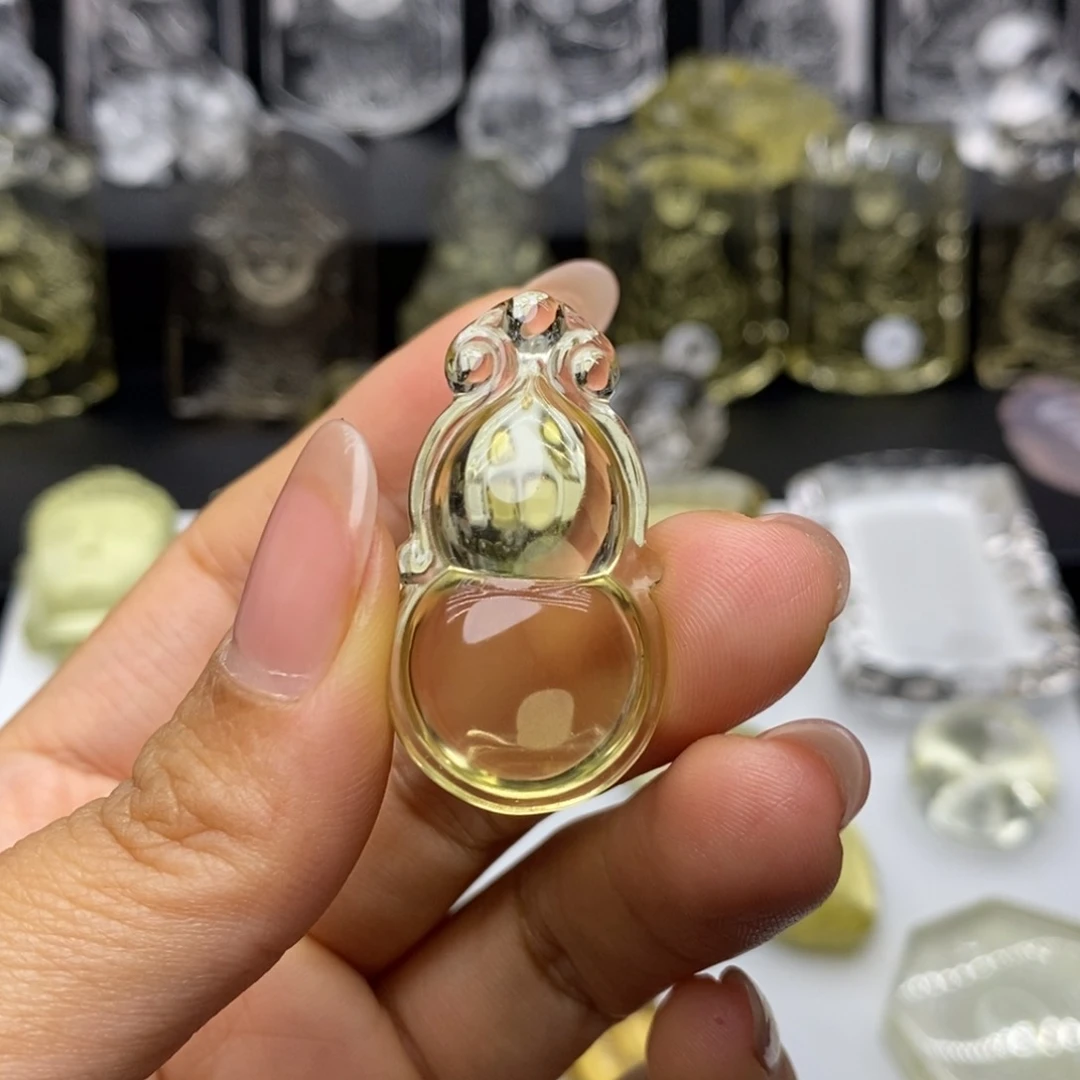 未镶嵌颈饰水晶葫芦