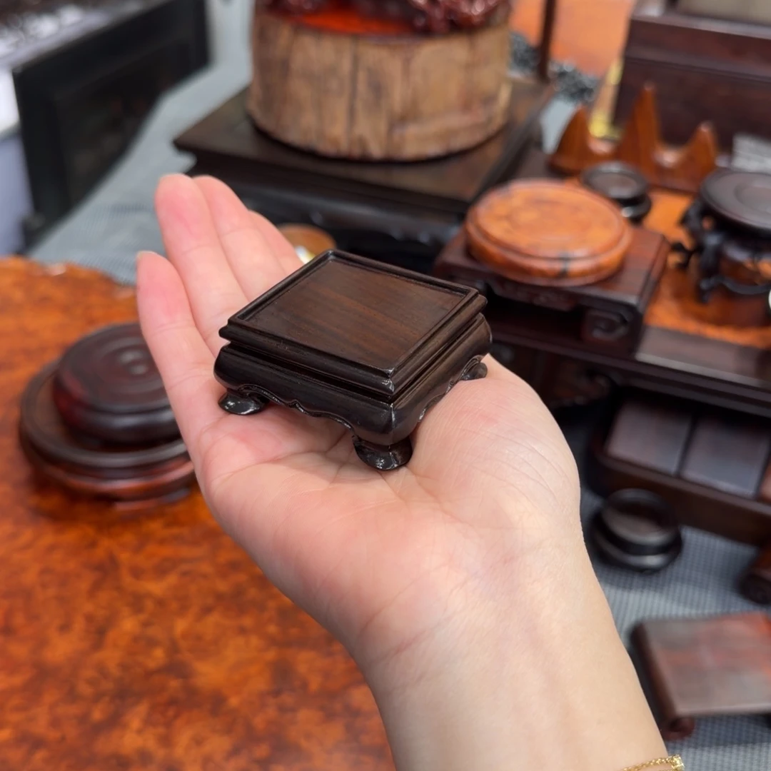 木大红酸枝交趾黄檀底座一木