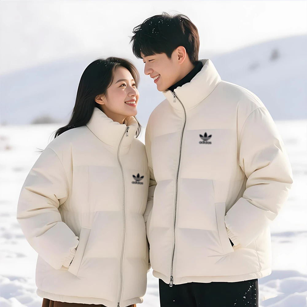 【官方品牌撤柜】立领保暖直下摆棉衣潮男棉服外套百搭纯色棉服棉袄