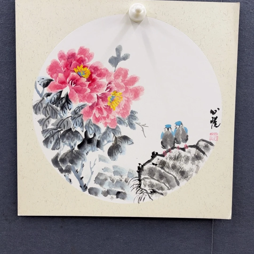 高***乐国画卡纸是一个人在生活