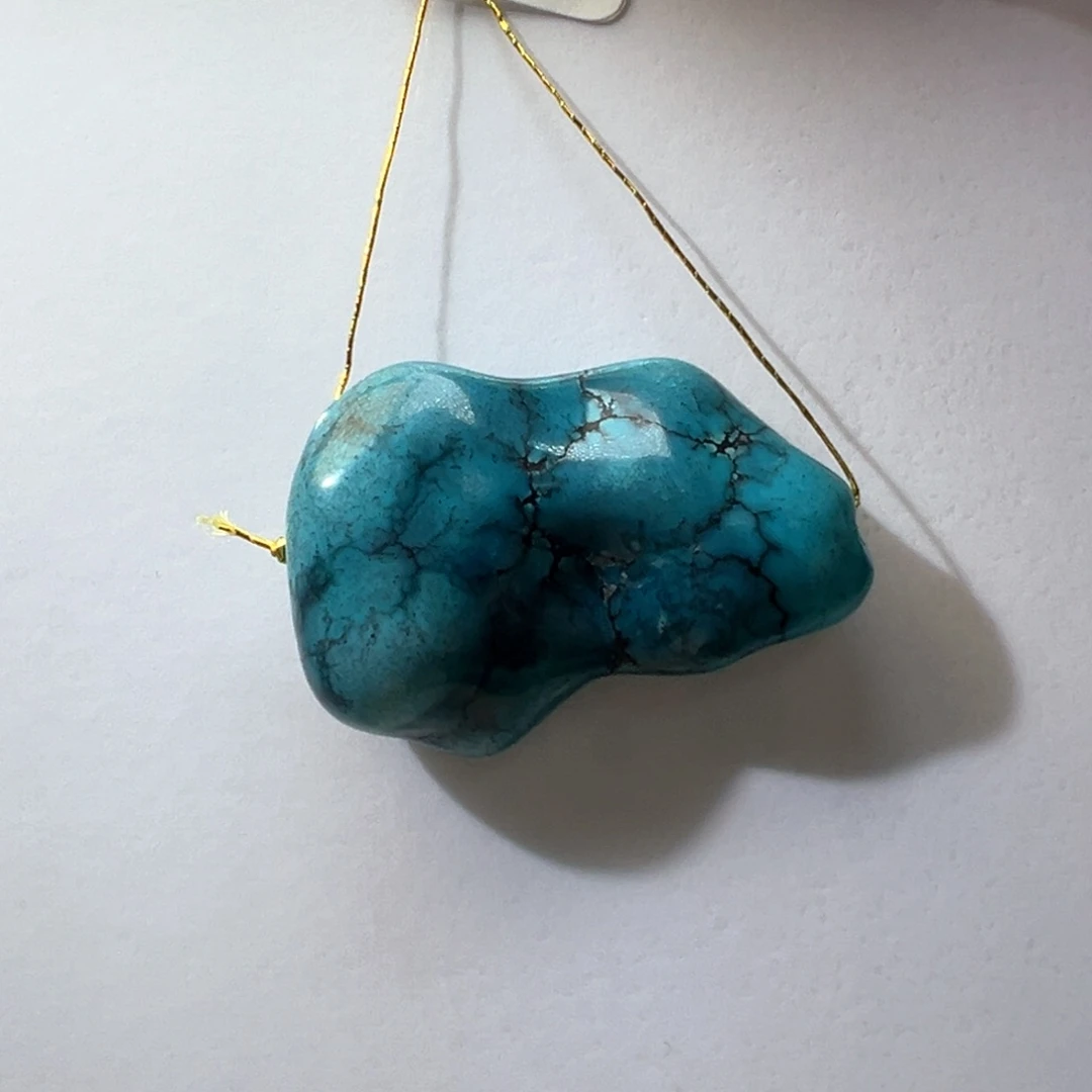 绿松石未镶嵌挂件