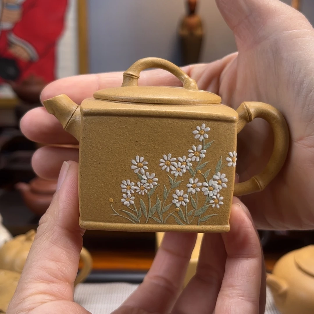 紫砂茶壶浅***i紫砂茶具半手工制作