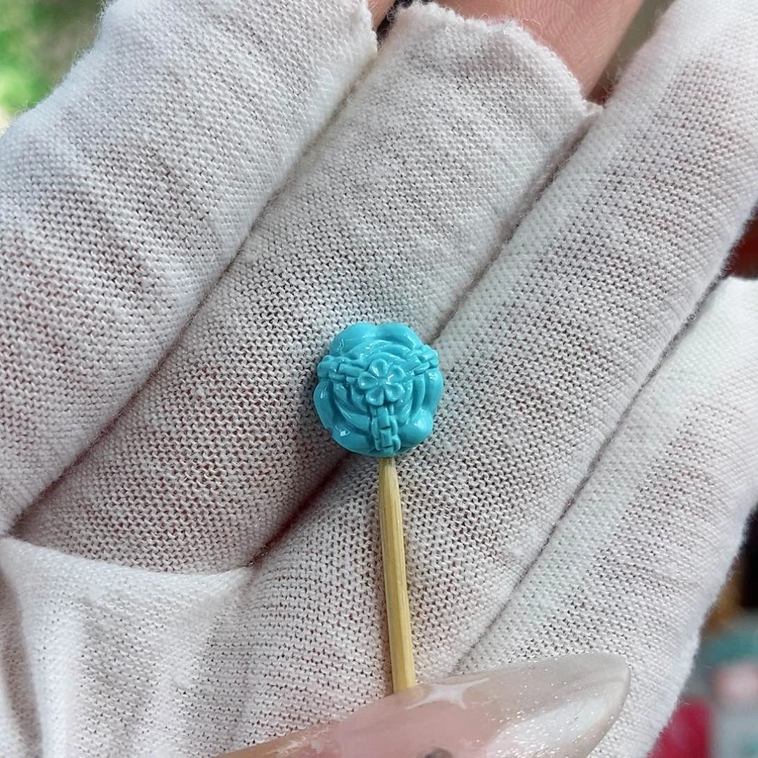 绿松石珠宝奇石未镶嵌