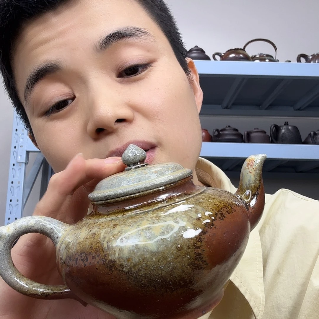 紫砂茶壶民间手艺人全手工制作