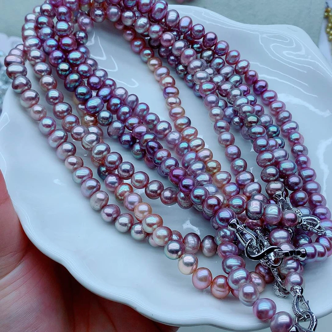 淡水珍珠未镶嵌颈饰