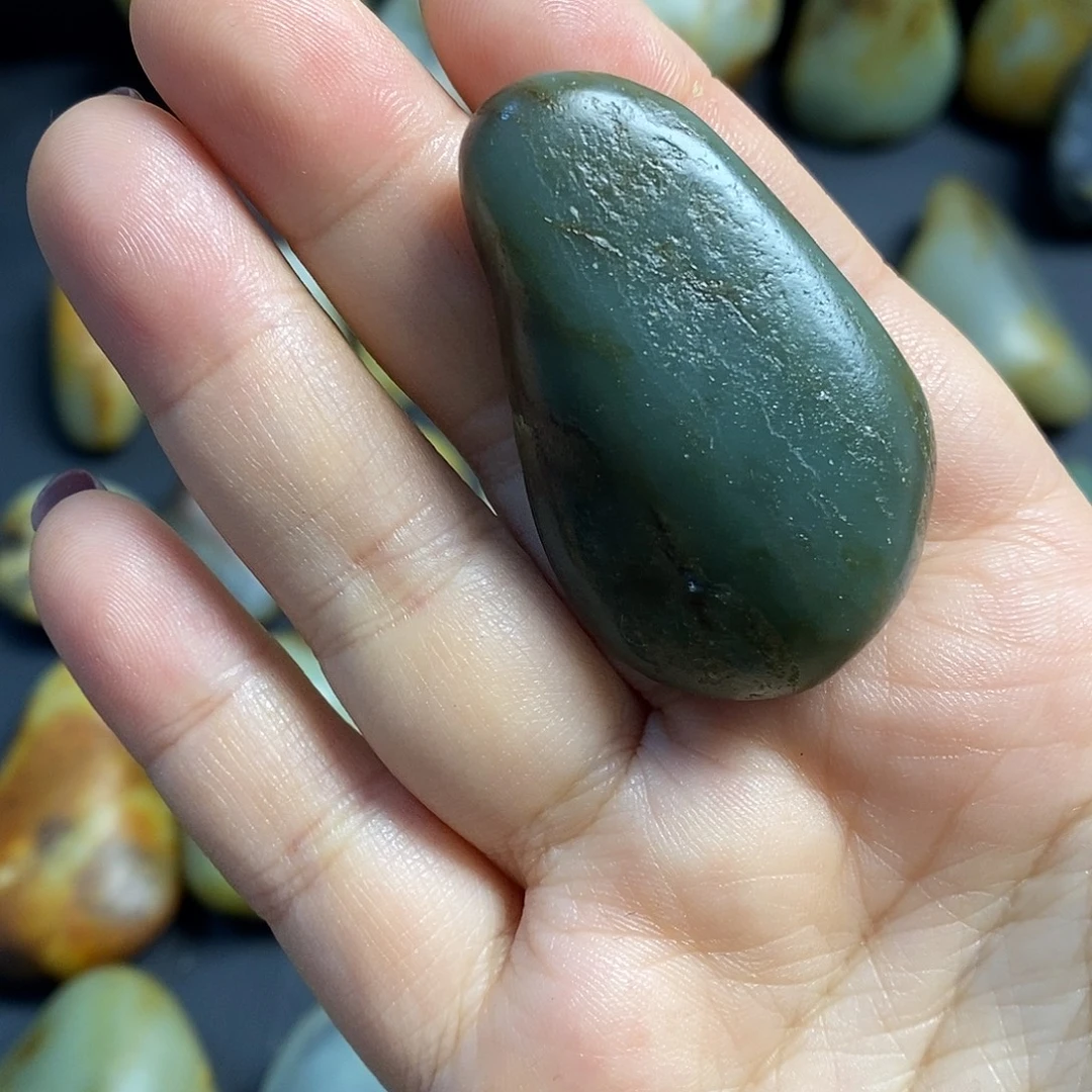 和田玉未镶嵌挂件1