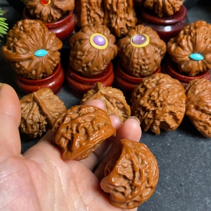 把件文玩核桃蛇蛇