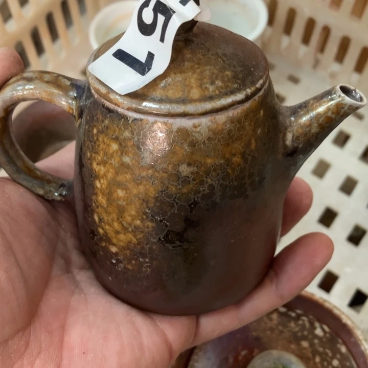 柴烧杯子宝瓶大放漏。