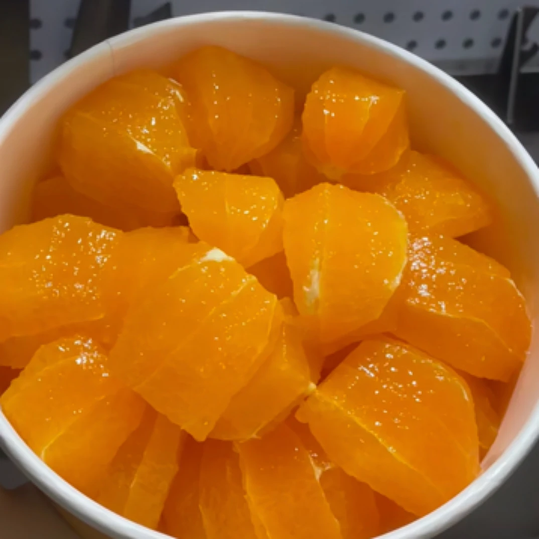 红美人果冻橙 切盒