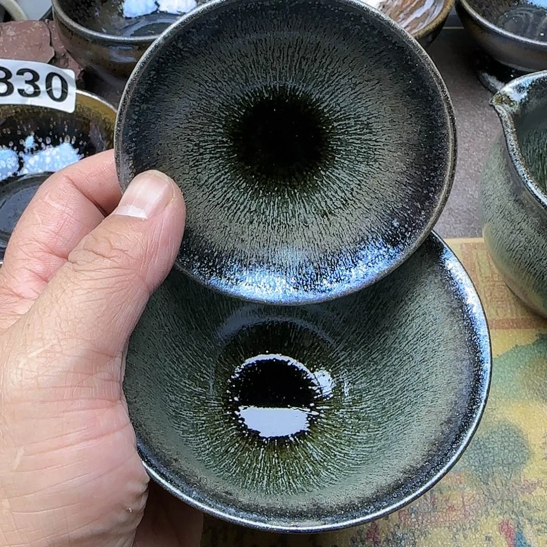 茶盏建盏杯主人杯龙窑柴烧