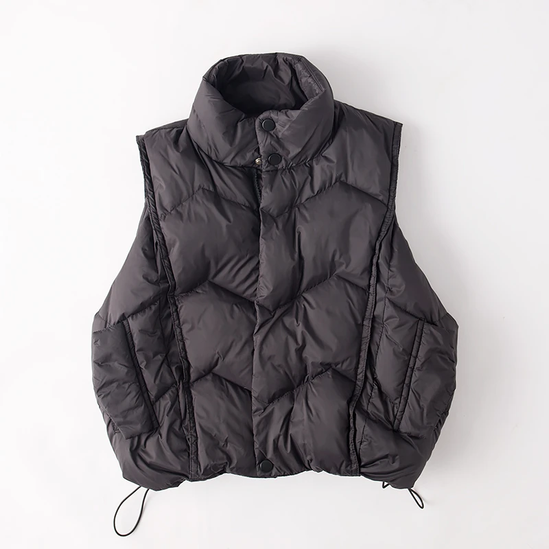 吴小越w1443儿童羽绒马甲新款男童女童中大童轻薄坎肩秋冬背心