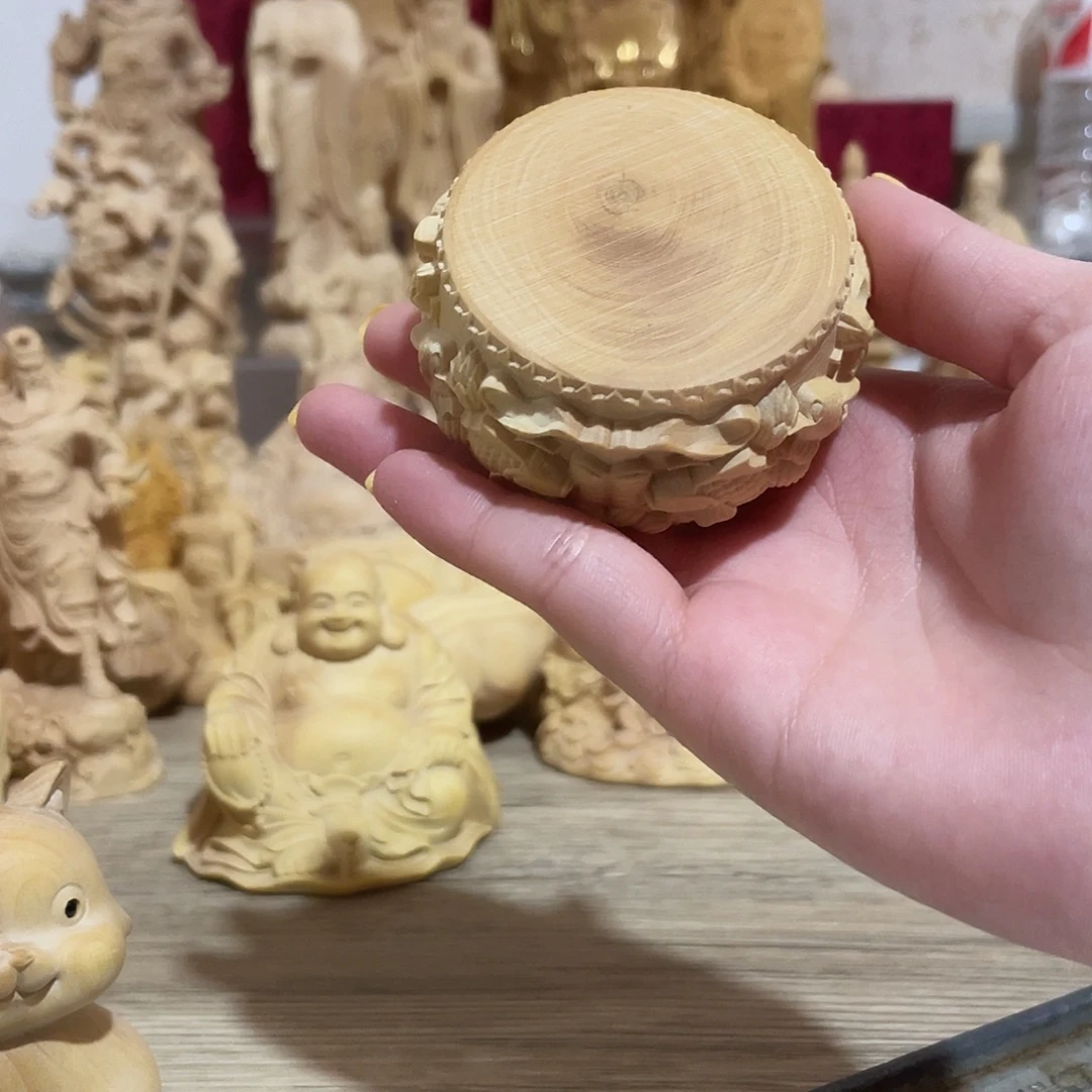 黄杨木小叶黄杨木底座小号黑