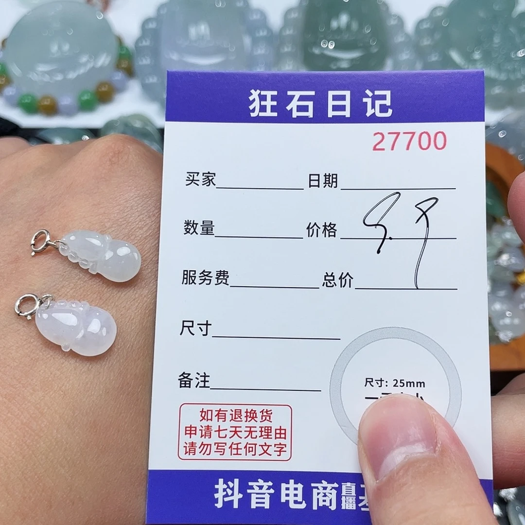 翡翠银S925镶嵌颈饰