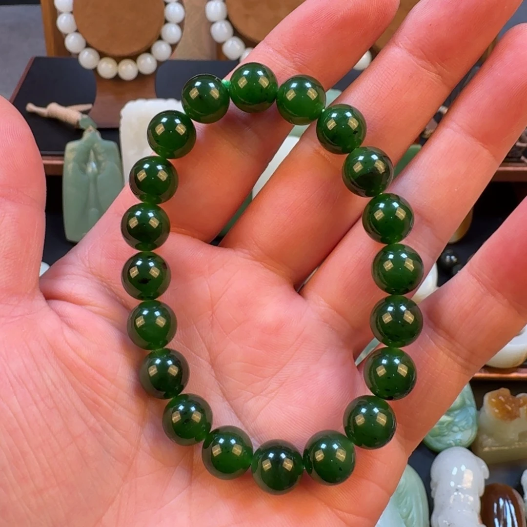 和田玉未镶嵌项链