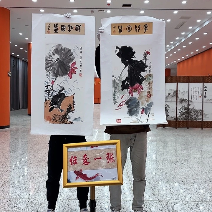国画李庆宣老先生去伪存真原作