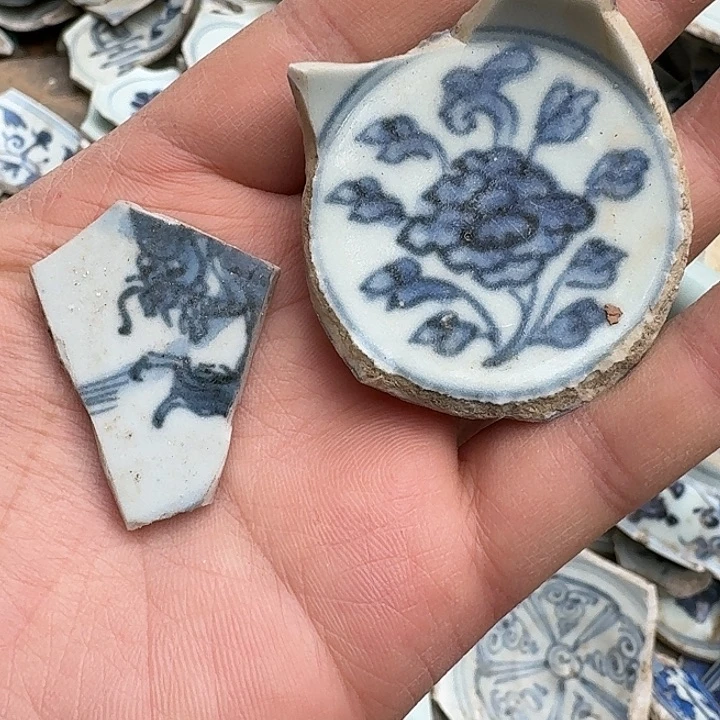 瓷片瓷片标本，顺丰包邮