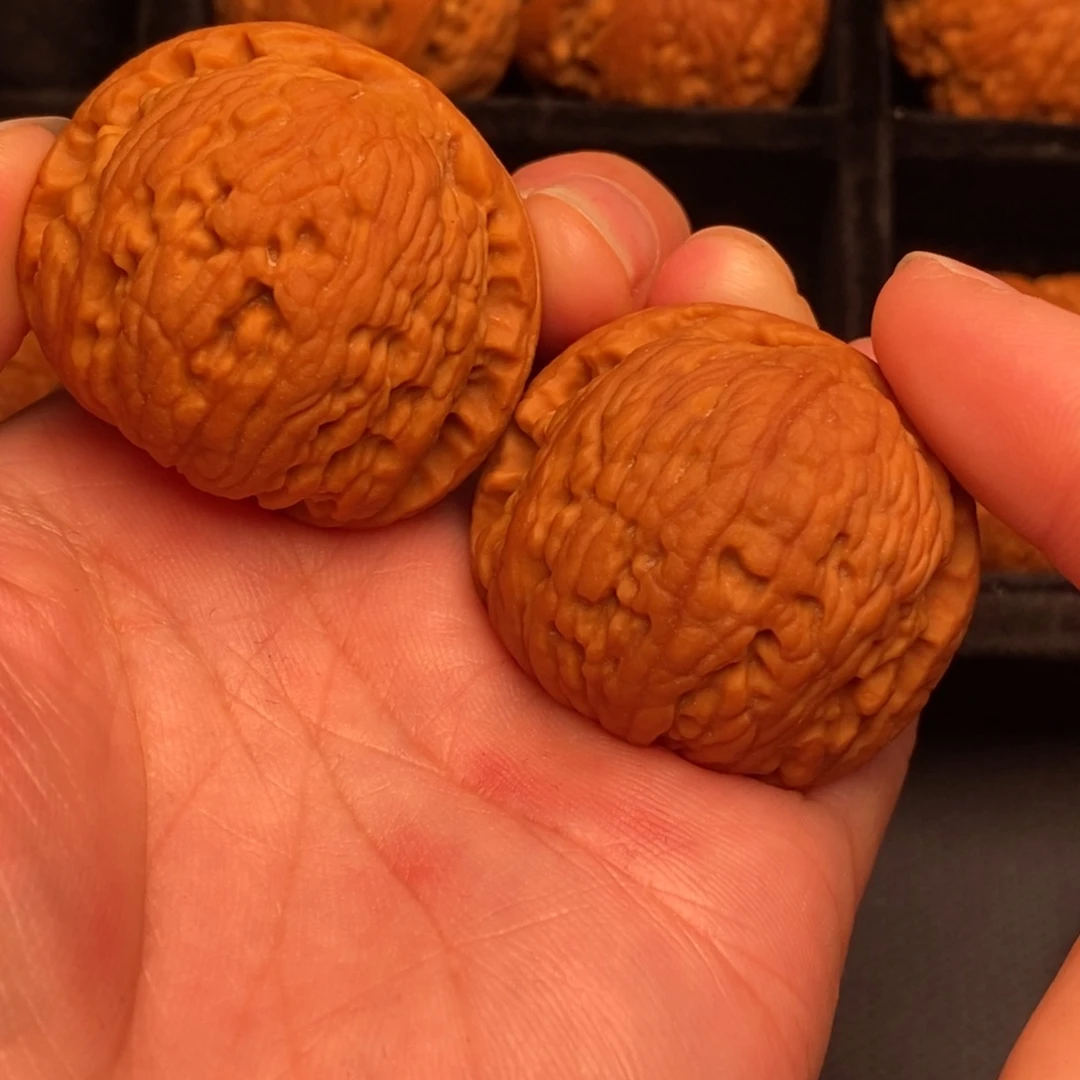 文玩核桃把件秦岭野生核桃