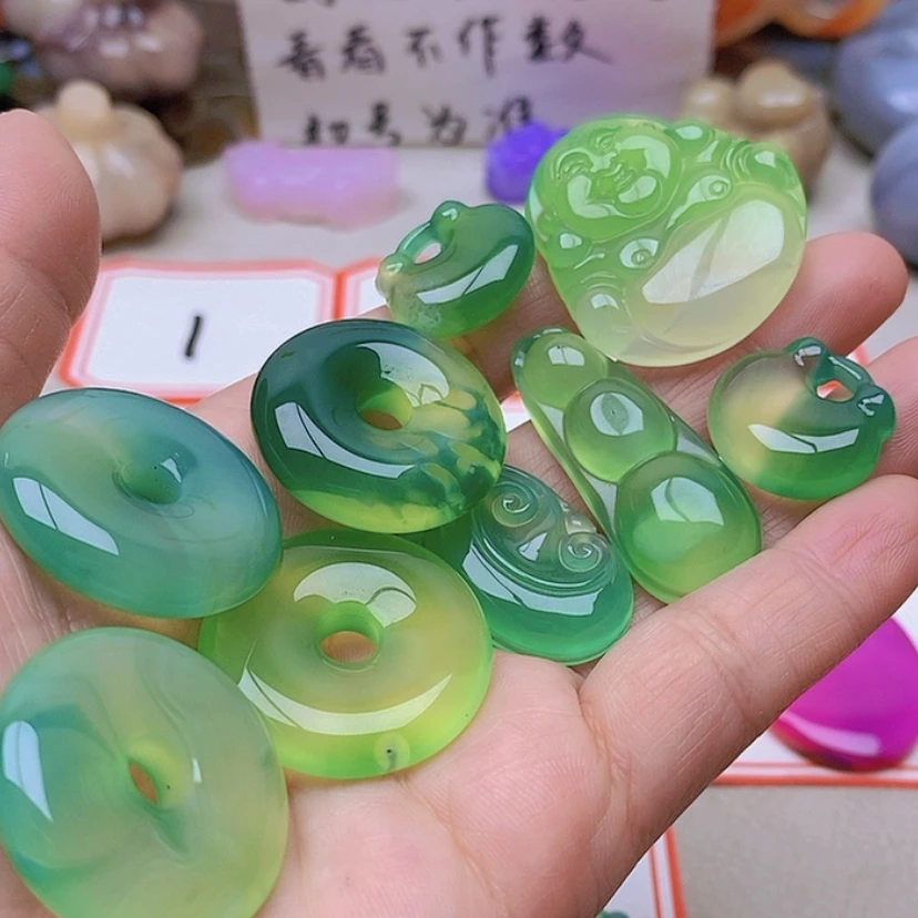 【闪购商品】未镶嵌玛瑙/玉髓珠宝半成品6***3