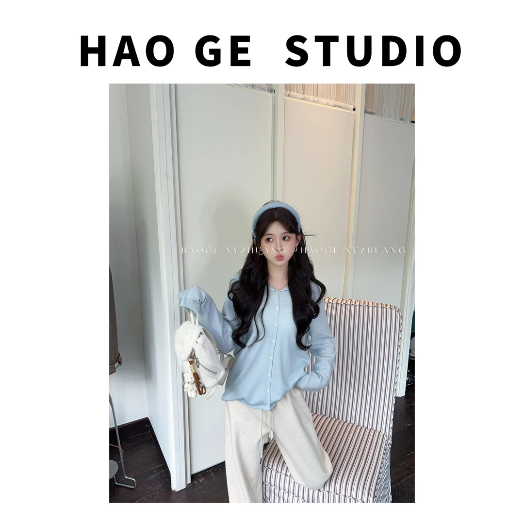 浩哥严选●绒绒细语HGQ5MY3799A全羊毛毛衣预简版日常休闲温柔百搭