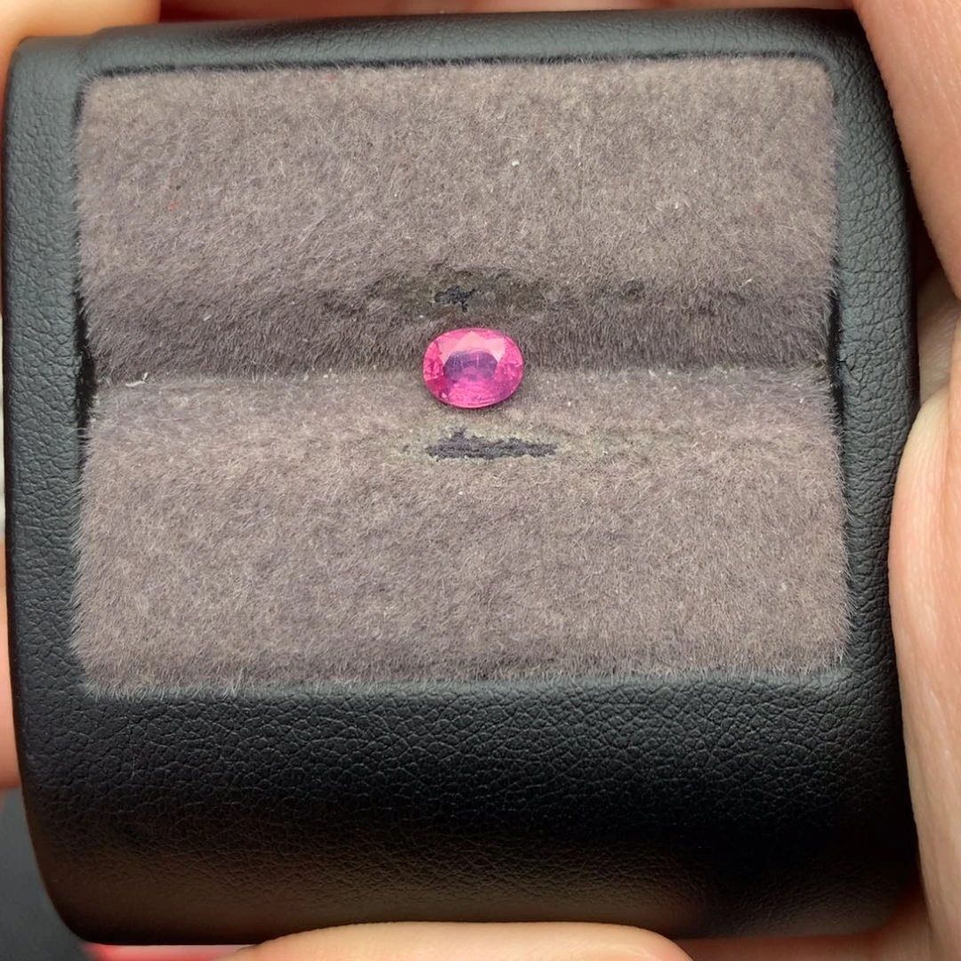 裸石红宝石无烧红宝石0.895ct