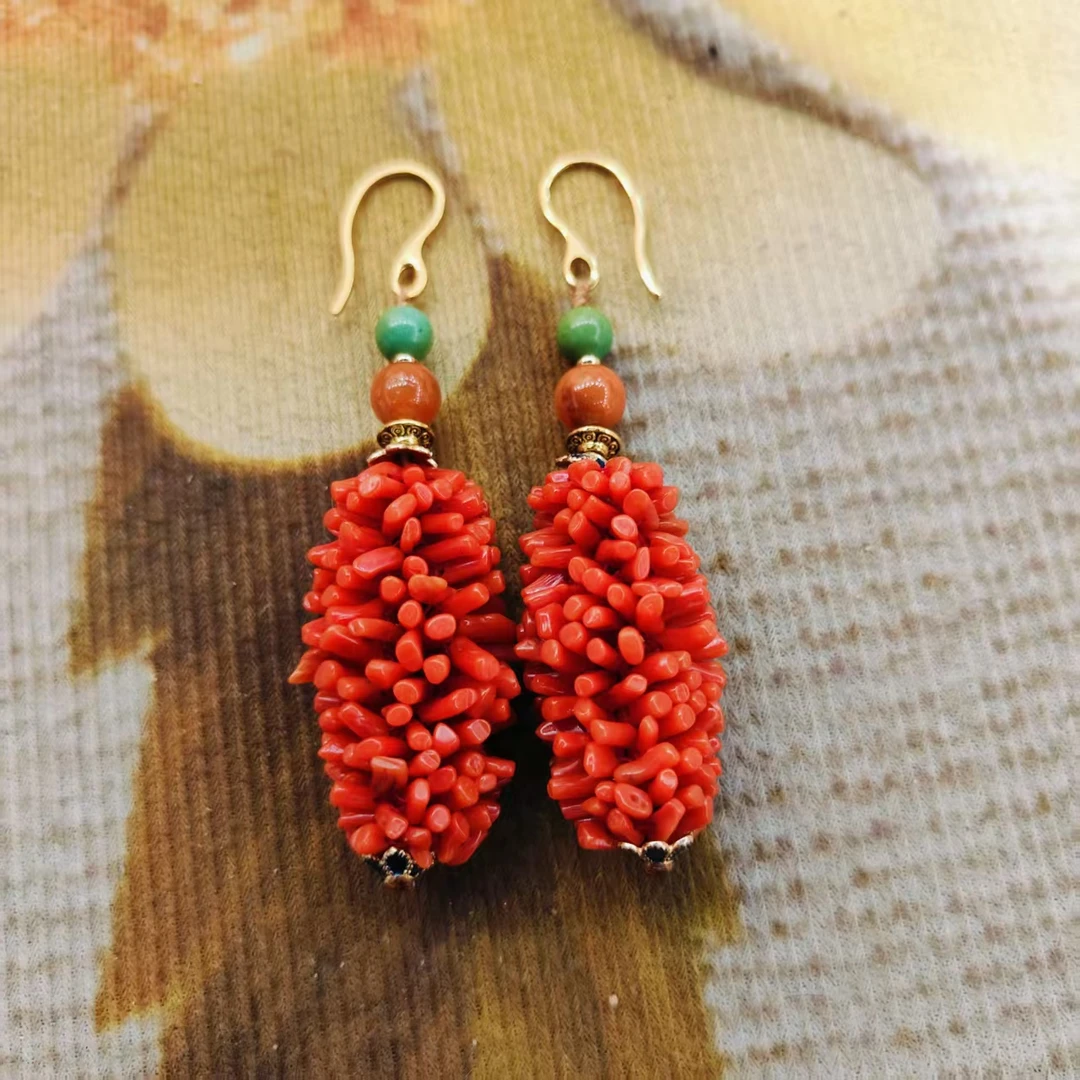 凤徕兮私人定制挂件38-36（红毛毛）