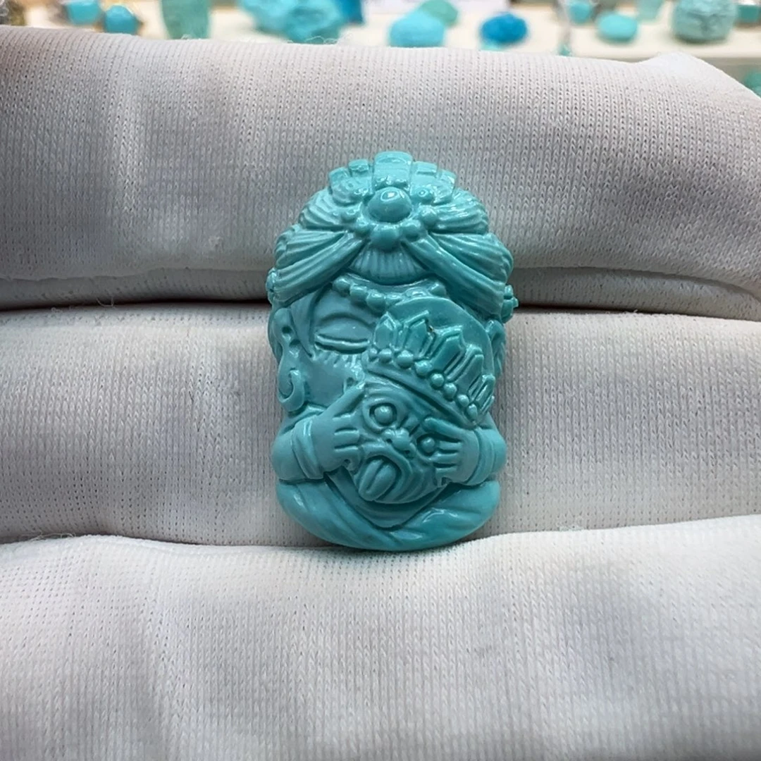 绿松石未镶嵌珠宝奇石