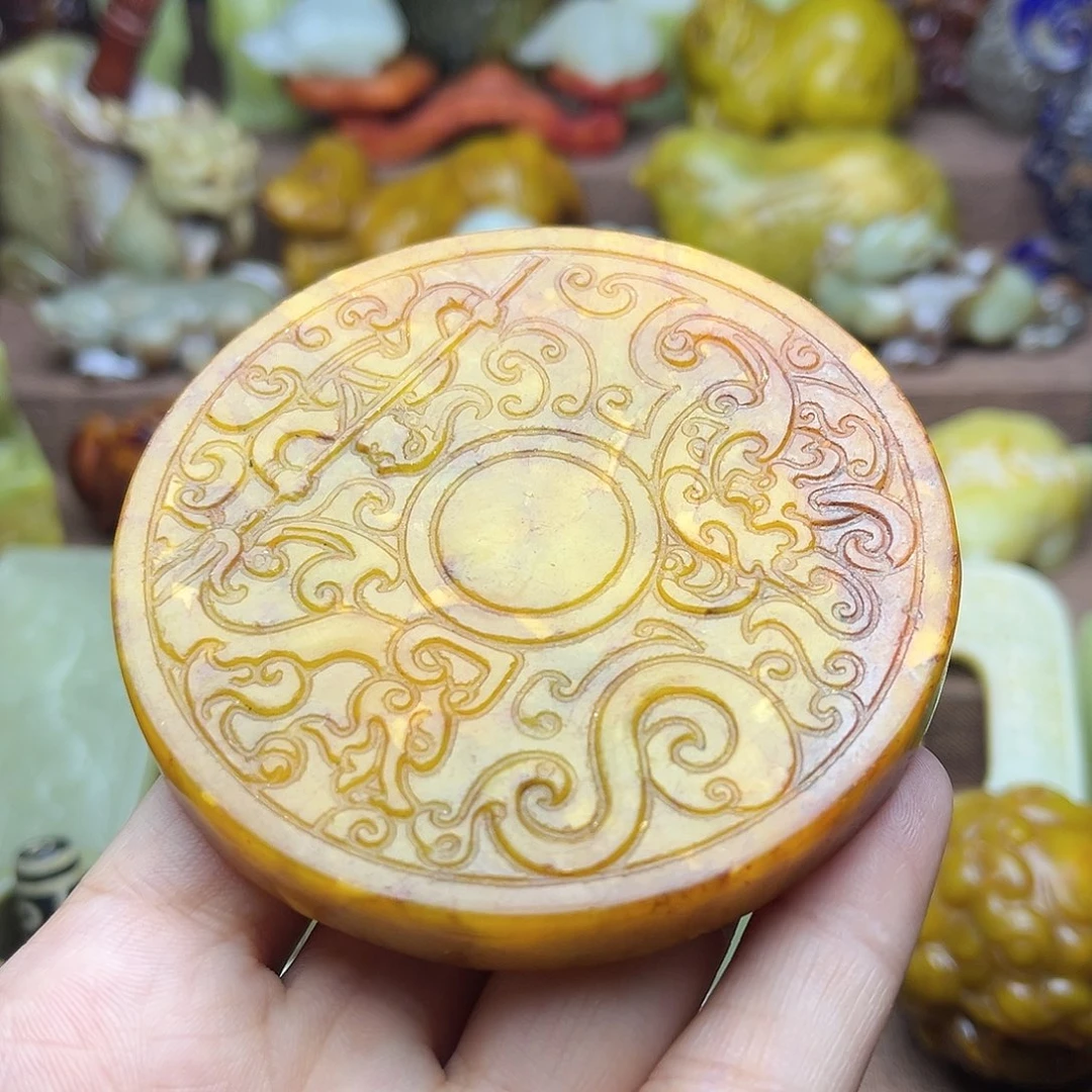 白玉菩提吊坠153。。