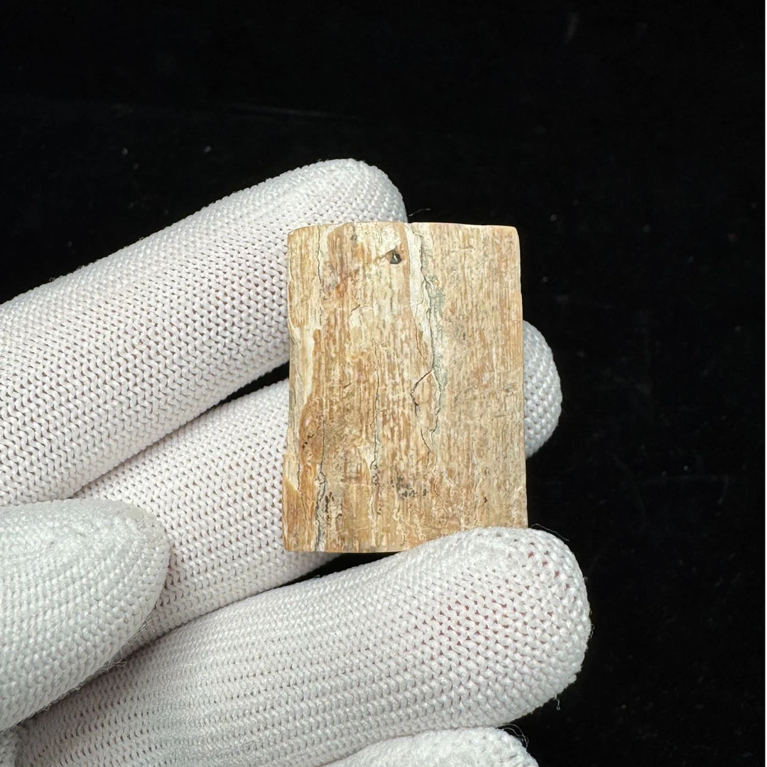 F8116天然猛犸牙牌子支持鉴定假一罚四