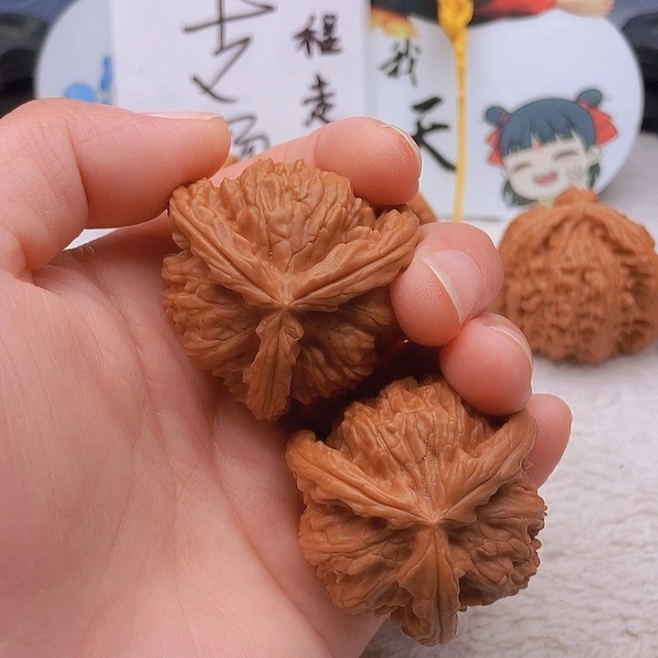 吊坠文玩核桃A****车三棱