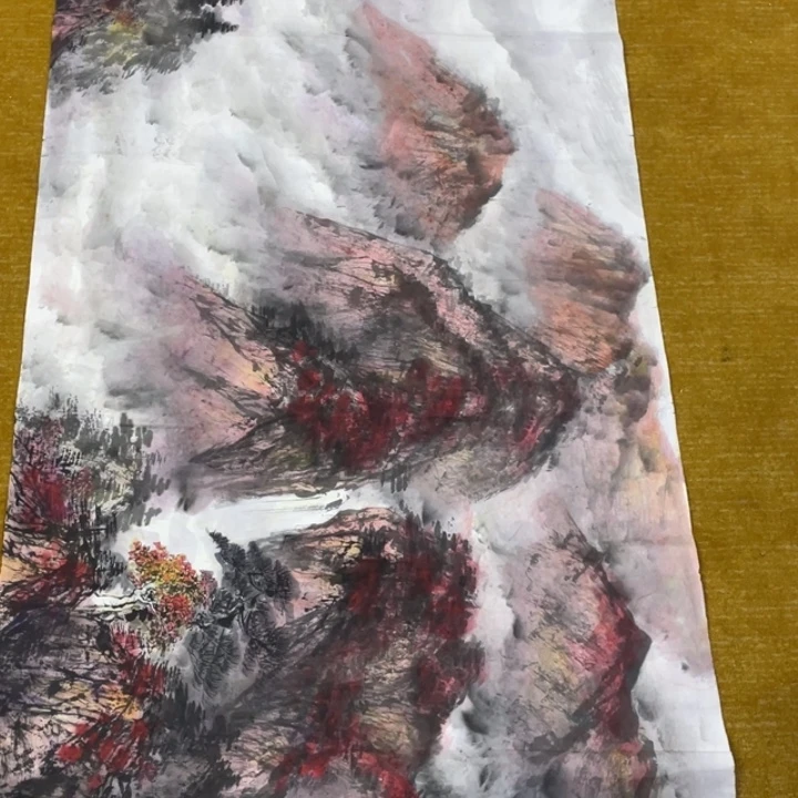 国画阿***德绘画作品黄老师66666加托底