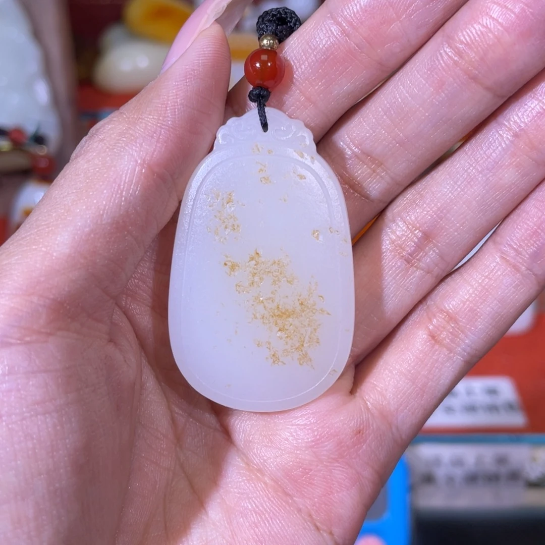 君***哥和田玉未镶嵌挂件