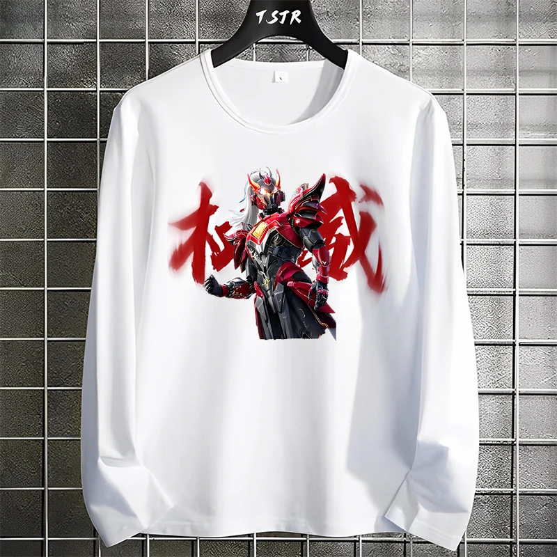 2025春秋爆款权威忘本网红和平精英装扮游戏男女童装长袖上衣