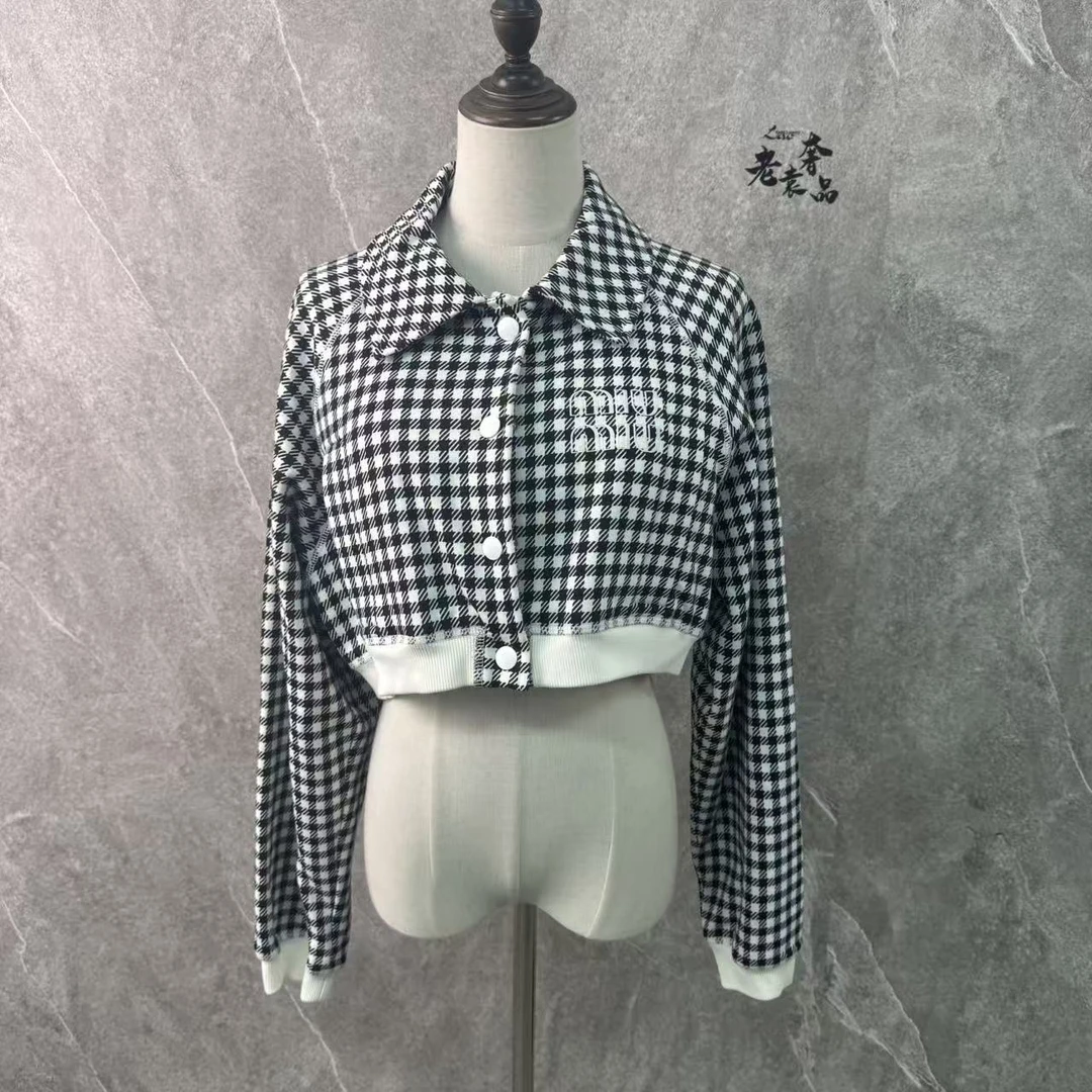 99新 MIU MIU/缪缪 海囤K/缪缪/上衣/XS码/mo126039女装