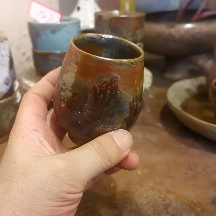 盘手工高温原矿窑变不退不换