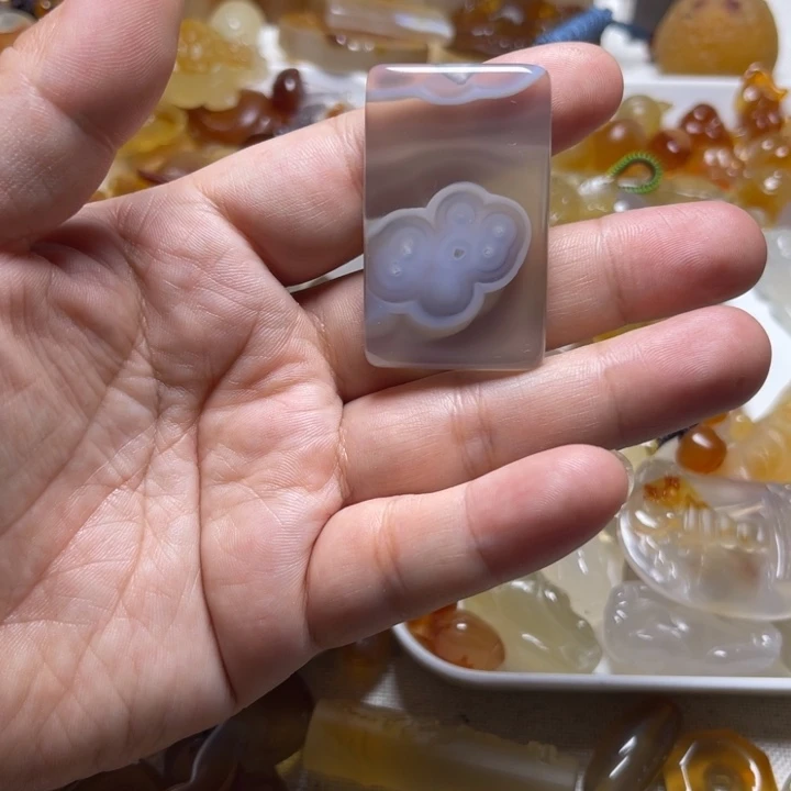玛瑙/玉髓颈饰未镶嵌a*r3301