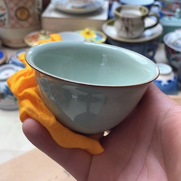 瓷片103 一人直播，看品直播间说序号